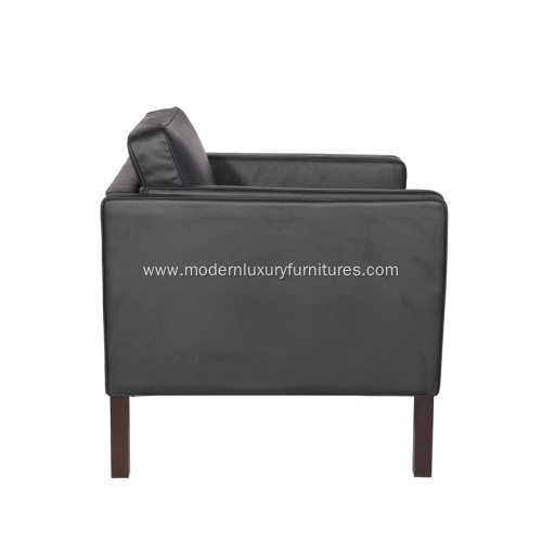 Mogensen Leather Easy chair Replica